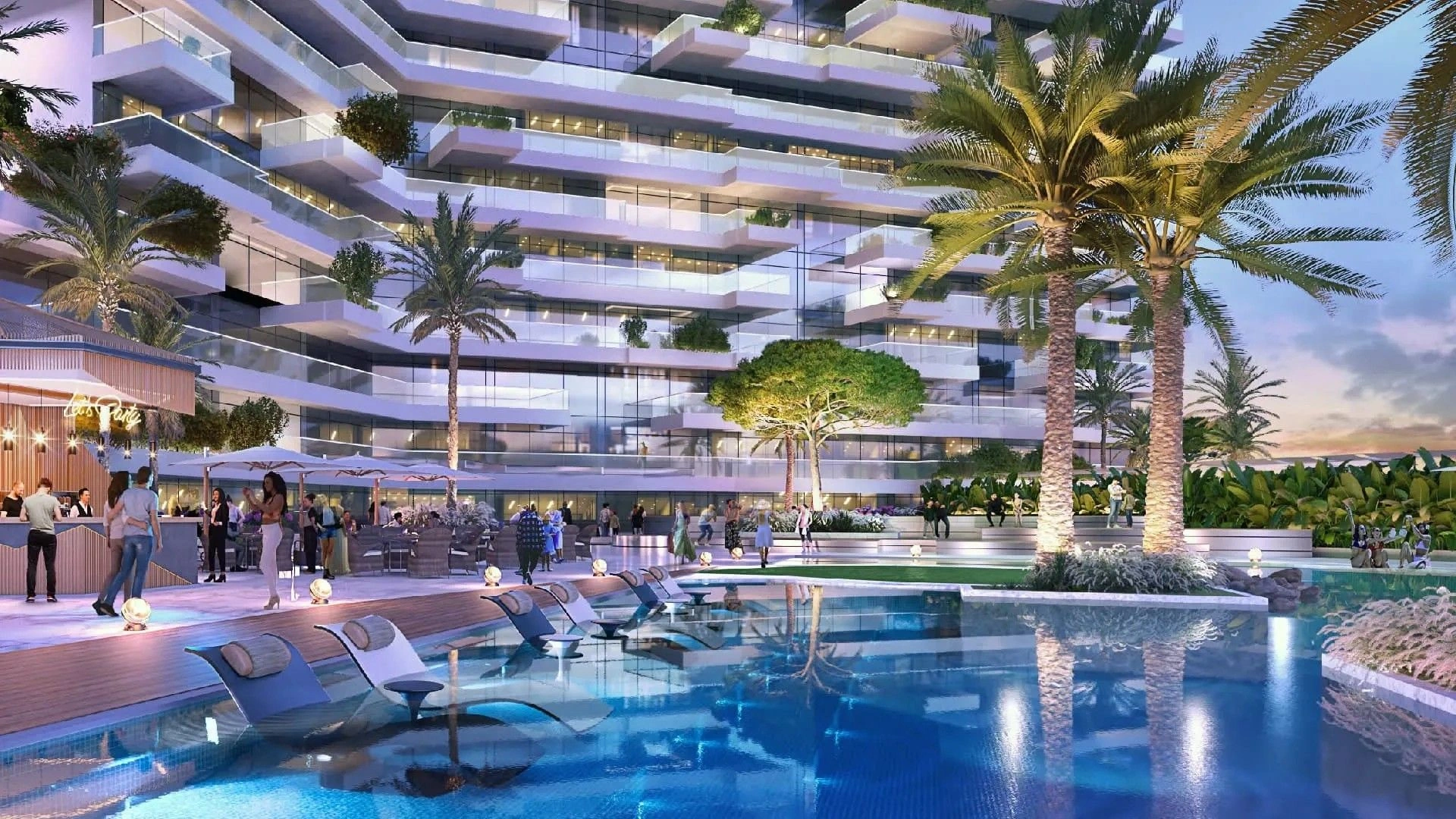 New premium residential complex in the Damac Hills area
