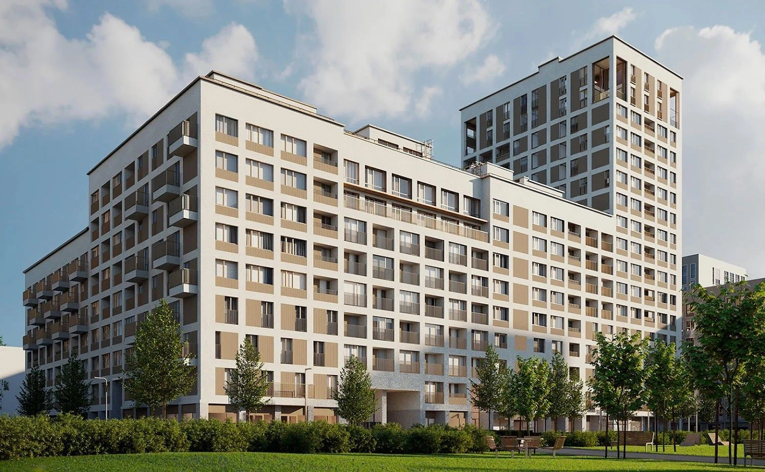 Unique residential complex in the Leninsky district