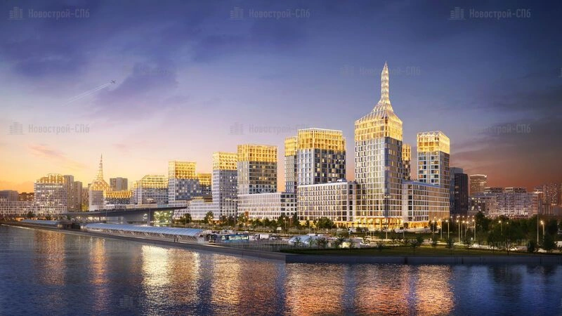 Premium complex in Vasilievsky Island of St. Petersburg