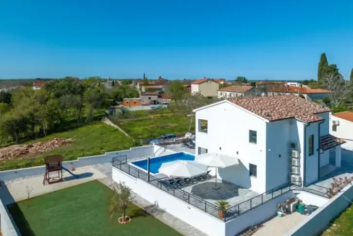 Krinica, Istria में समुद्र का नज़ारा वाली विला