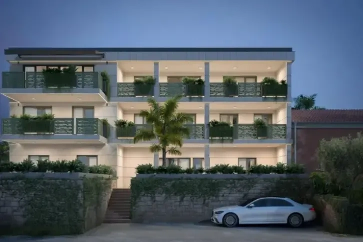 Wohnung mit Meerblick in Novigrad, Istrien