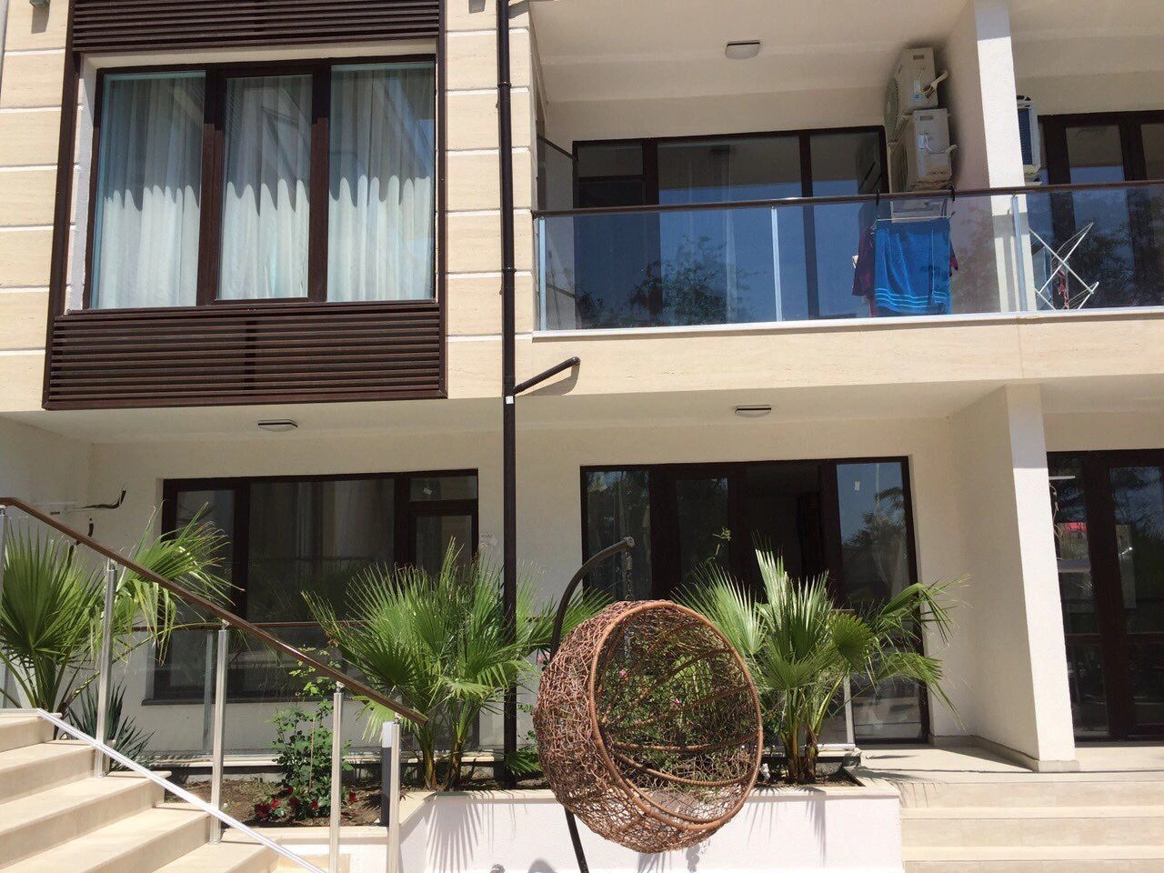 Apartment in a prestigious complex on the first line of the sea in Primorsko, Bulgaria