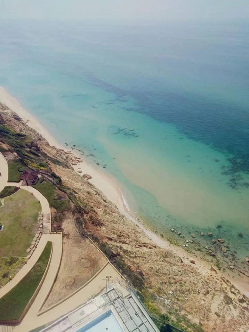 Apartment on the first line of the sea in Netanya with panoramic view, Israel