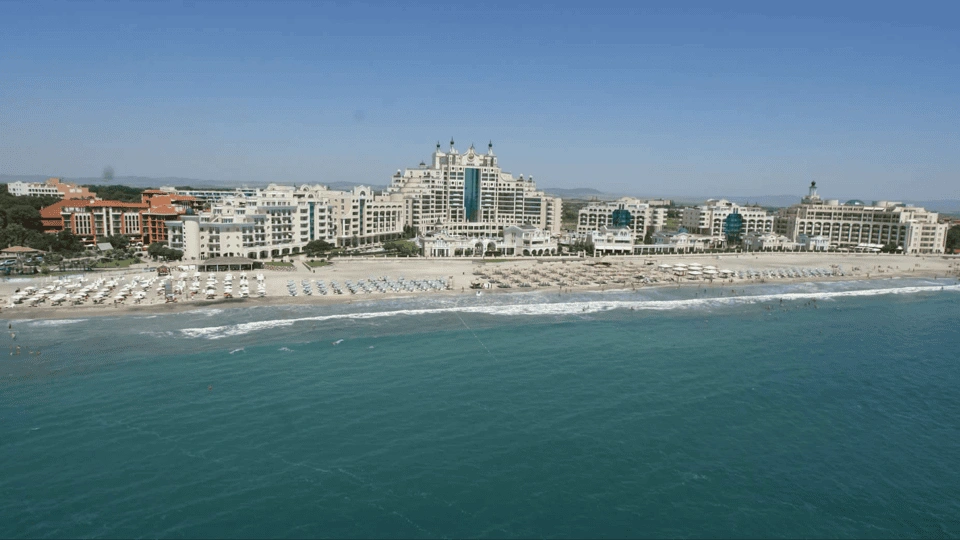 Apartment in a prestigious complex on the first line of the sea in Pomorie, Bulgaria