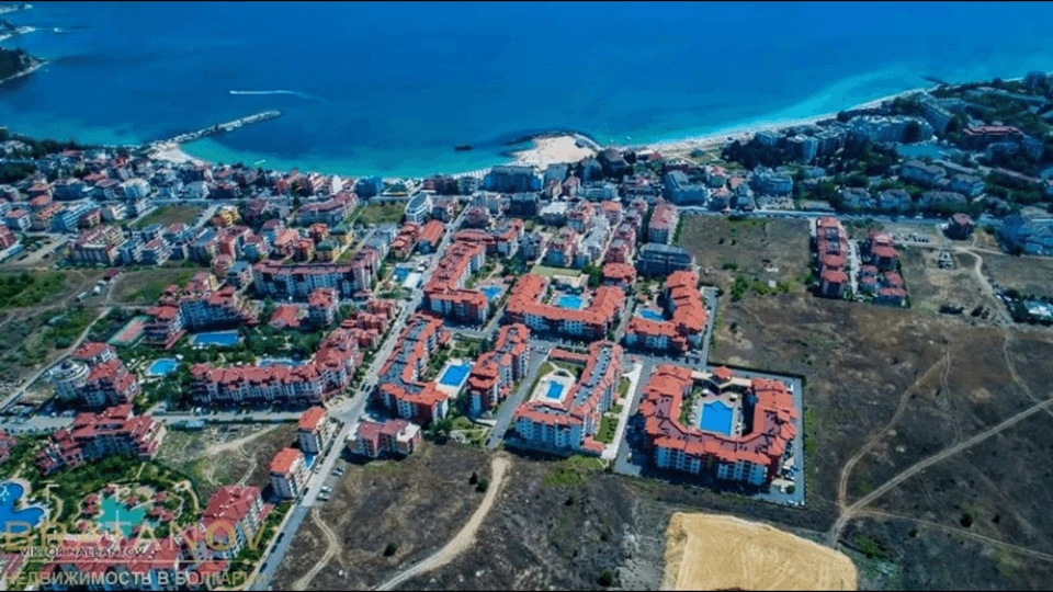 Nessebar, Bulgaristan'da eşyalı 1+1 daire