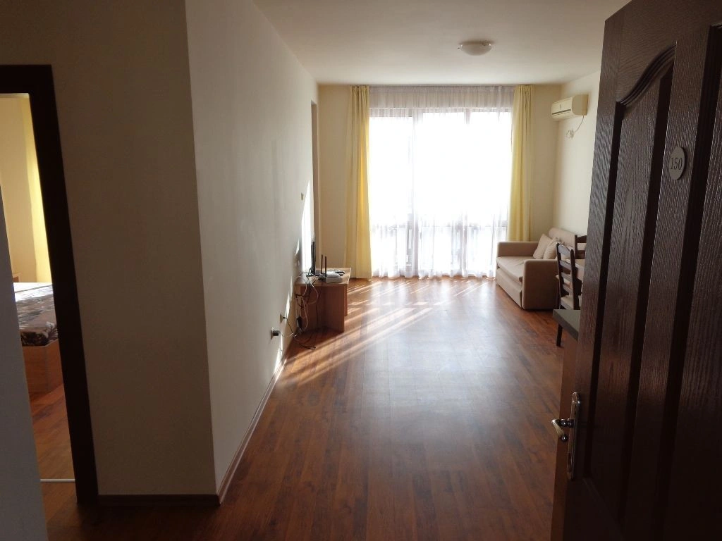 Apartment with a spacious terrace in a prestigious complex in Sveti Vlas, Bulgaria