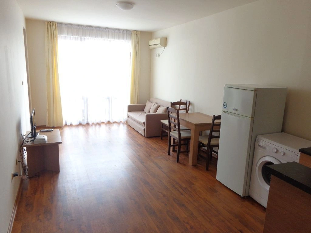 Apartment with a spacious terrace in a prestigious complex in Sveti Vlas, Bulgaria