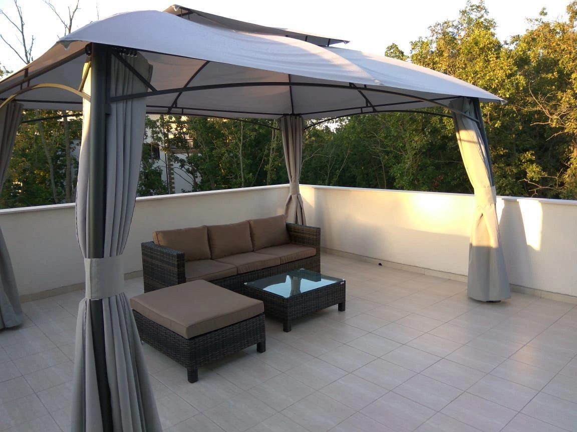 Apartment with designer renovation and spacious terrace in Primorsko, Bulgaria