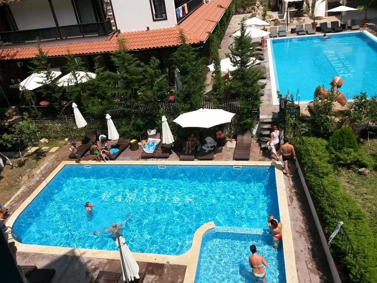 Spacious apartment with two large balconies in Primorsko, Bulgaria