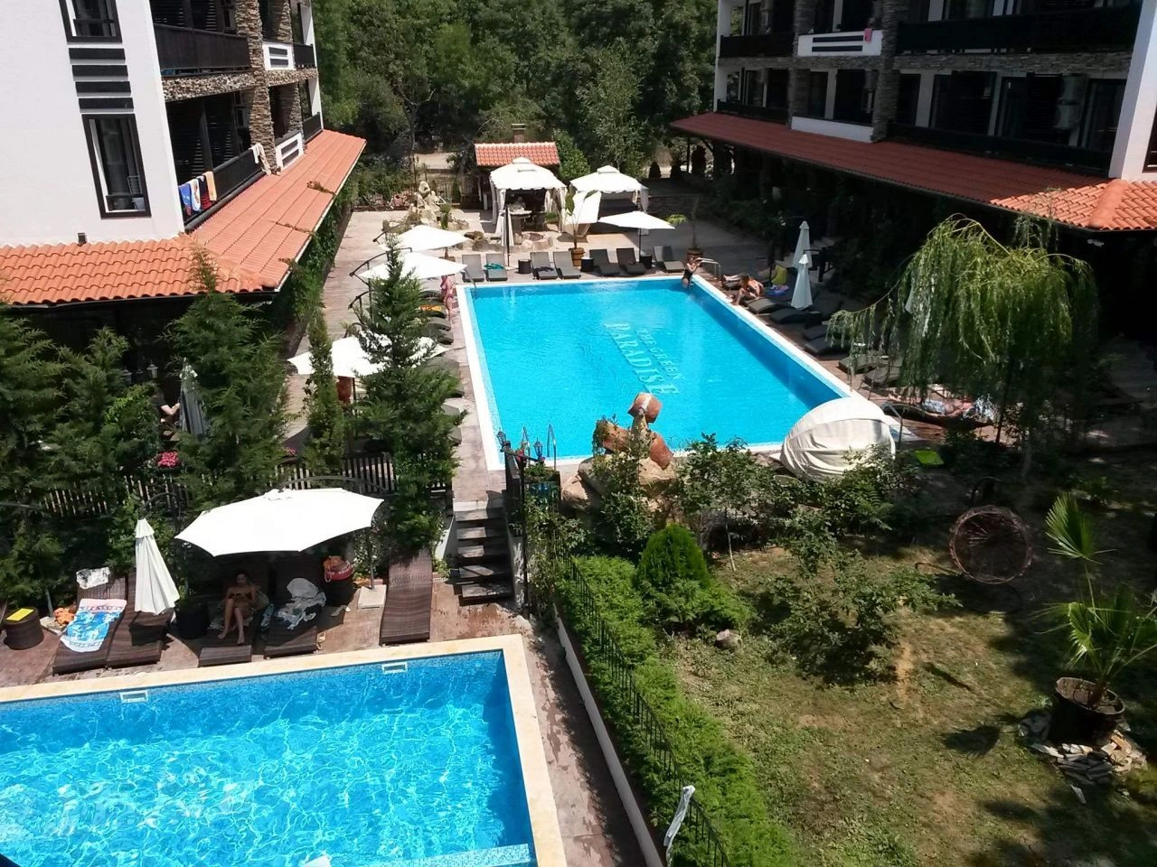 Spacious apartment with two large balconies in Primorsko, Bulgaria