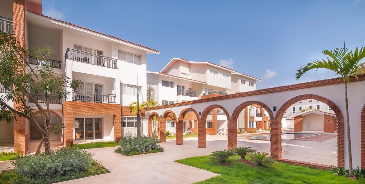 Appartement dans le prestigieux complexe de Punta Cana avec piscine et jardin, République dominicaine