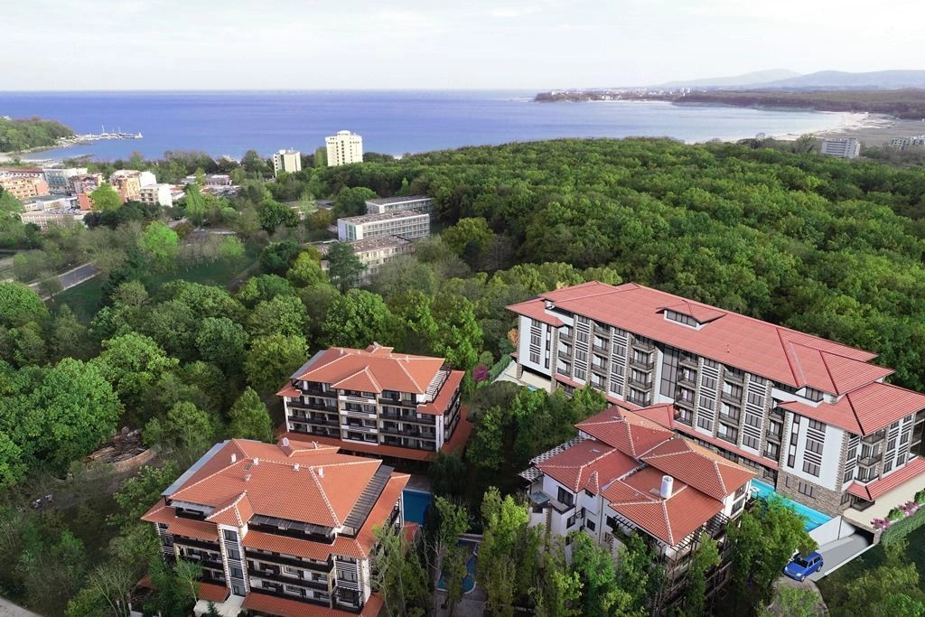 شقة مريحة 1+1 مع تراس فسيح في بريموريسكو