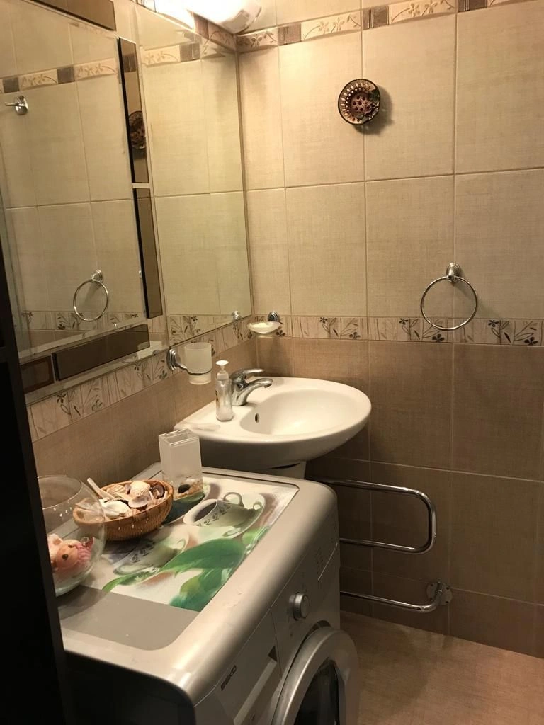 Apartment with furniture and appliances overlooking the pool in Primorsko, Bulgaria