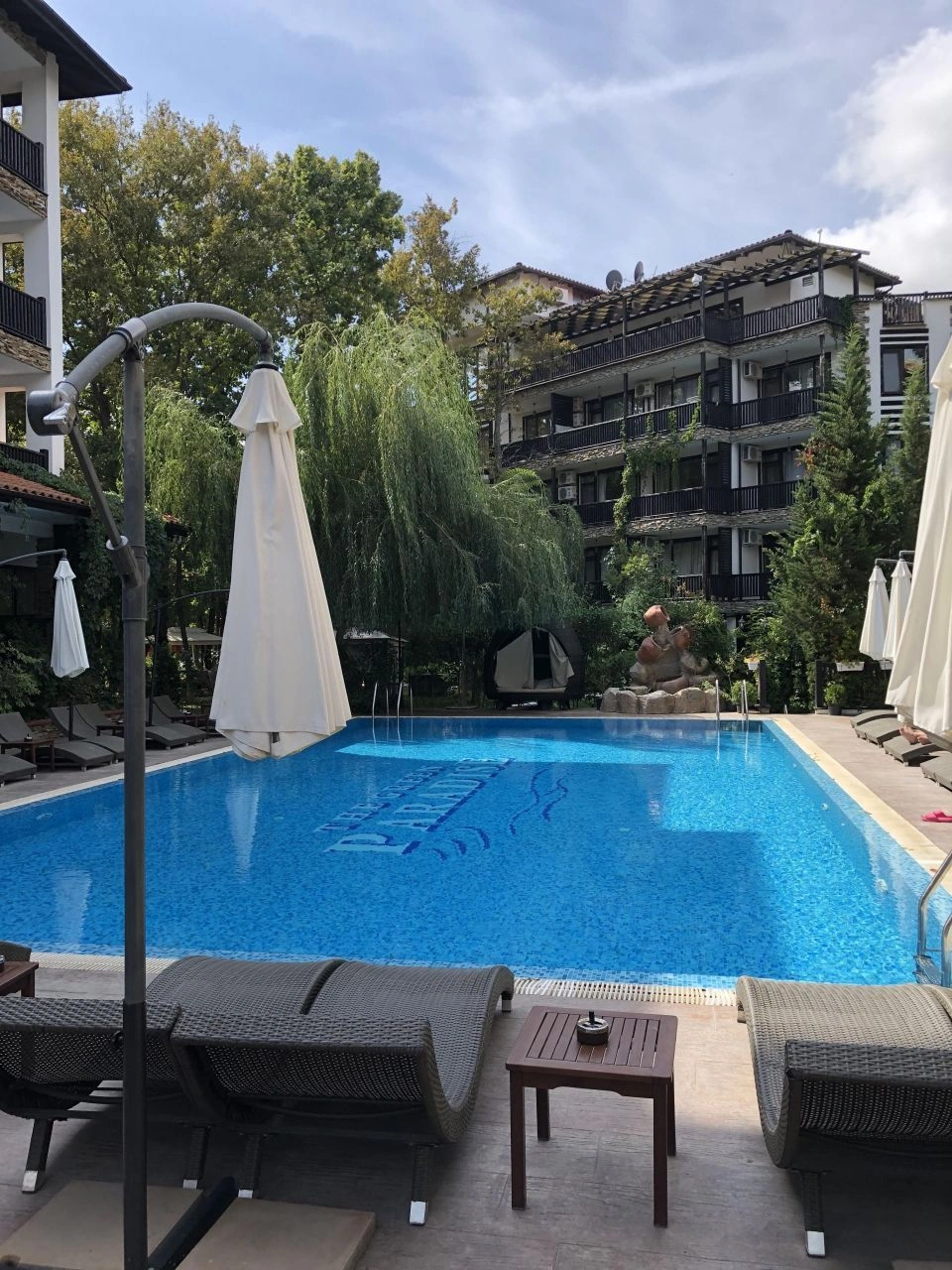 Studio with underfloor heating in a modern complex in Primorsko, Bulgaria