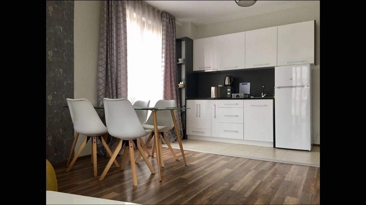 Apartment in a new complex with a view of the forest in Primorsko, Bulgaria