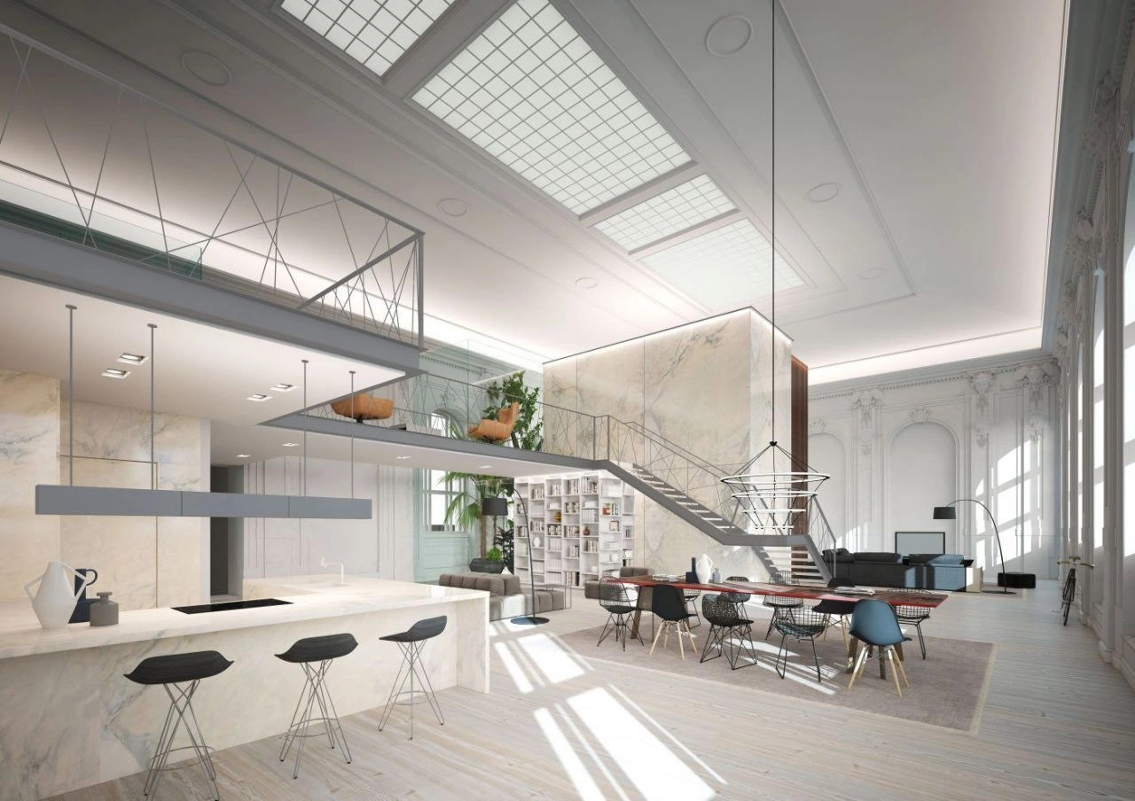 Luxury penthouse in the historic center of Vienna, Austria