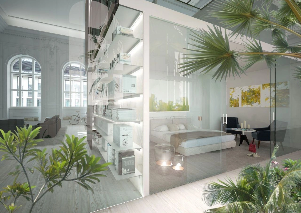 Luxury penthouse in the historic center of Vienna, Austria