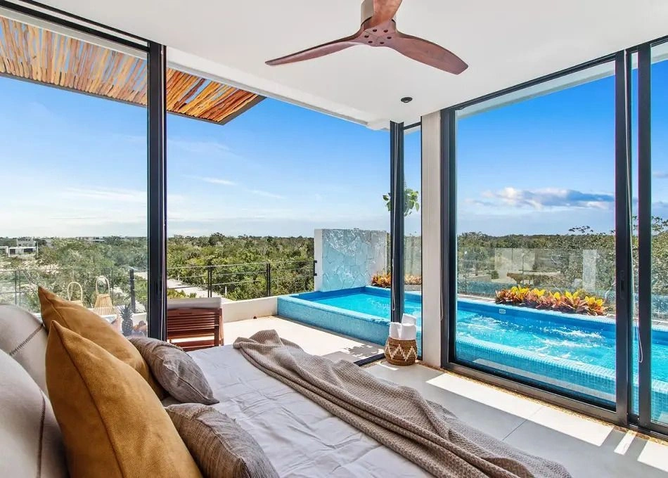 شقة 146 م² مع إطلالات ساحرة على الغابة في تولوم