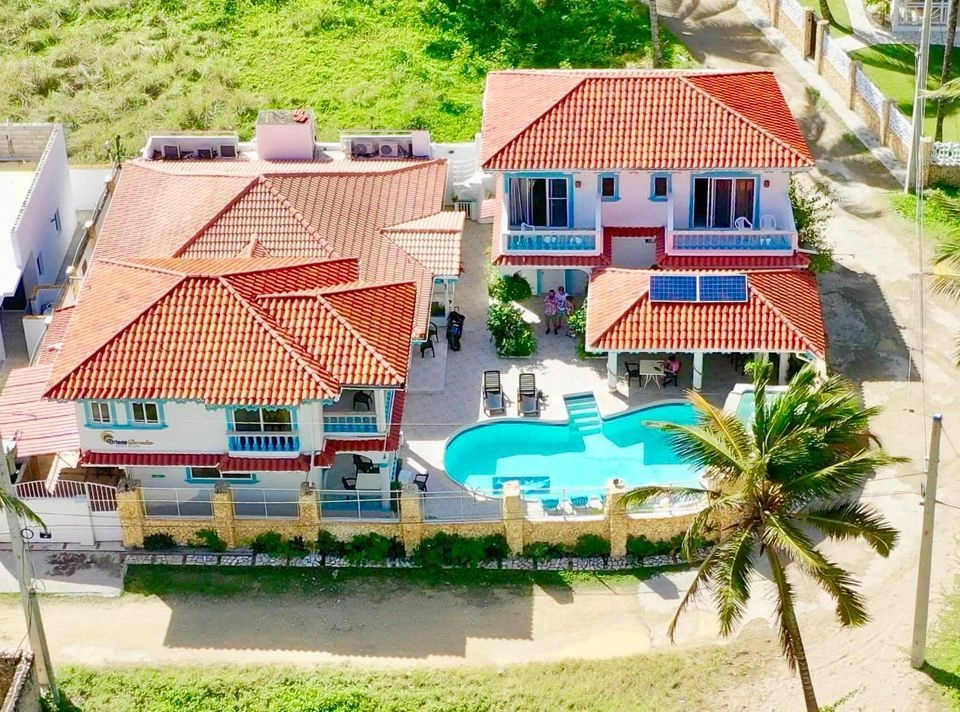 Villa-hotel on the first line with private access to the beach in Cabarete, Dominican Republic