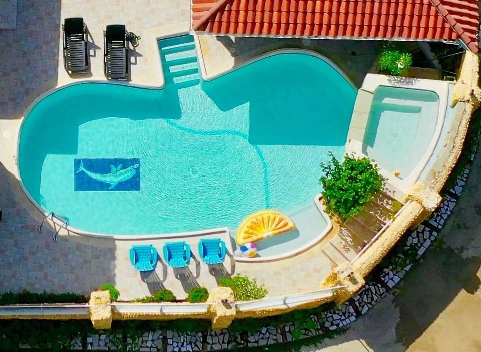 Villa-hotel on the first line with private access to the beach in Cabarete, Dominican Republic