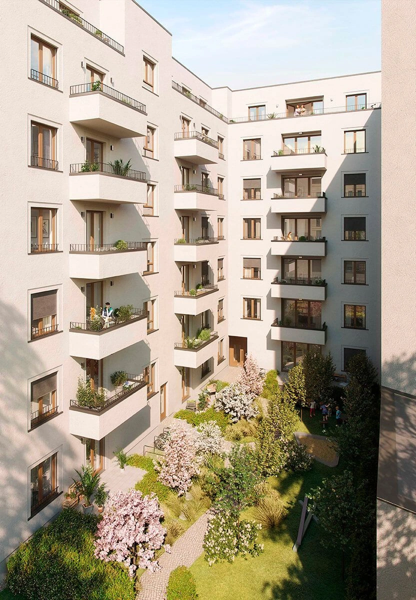 Роскошная квартира в центре Западного Берлина, Германия, 103,54 м²