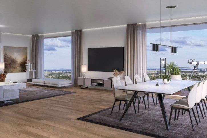 Penthouse with exquisite finishes in Vienna