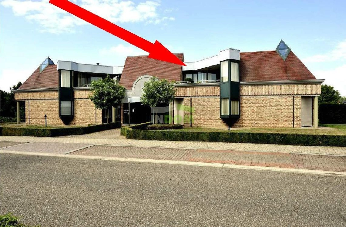 Penthouse with fireplace in the elite suburb of Maaseika, Belgium