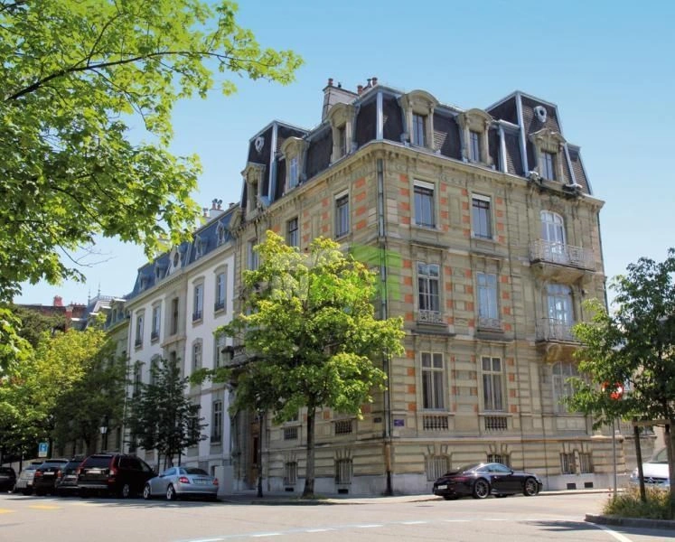 A mansion in the prestigious embassy quarter in the center of Geneva, Switzerland