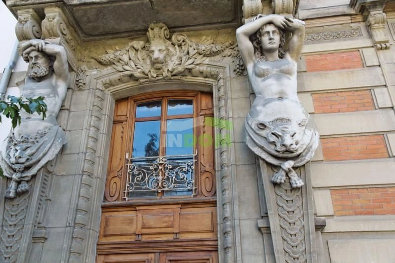 A mansion in the prestigious embassy quarter in the center of Geneva, Switzerland