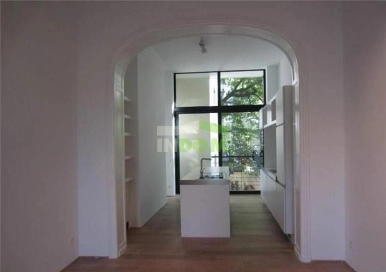 Apartment in Brussels with spacious living room and fireplace, Belgium