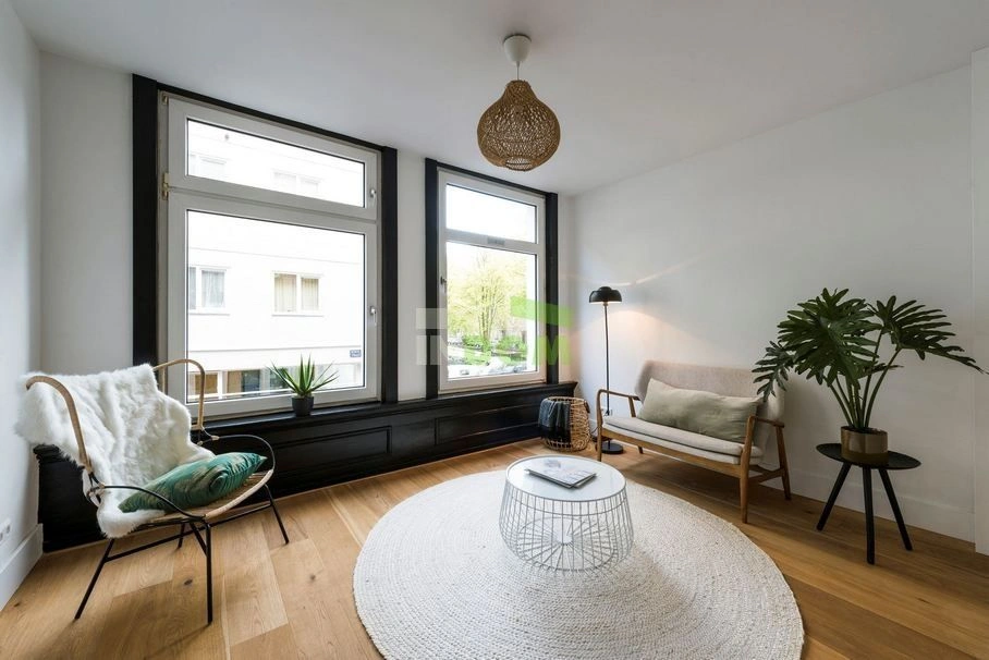 Apartamento iluminado no centro histórico de Amsterdã, na Holanda