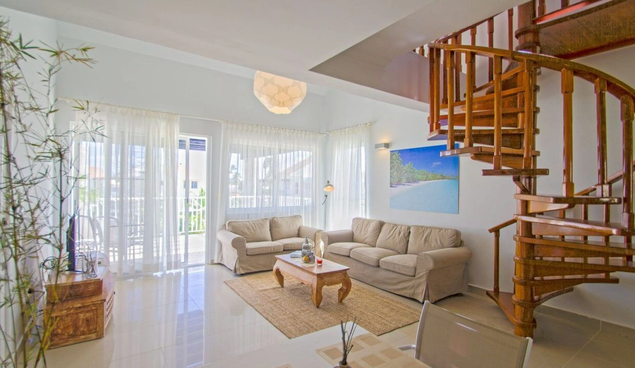 Penthouse with sea view in a prestigious residence in Punta Cana, Dominican Republic