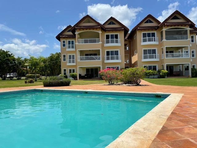 Apartment with household appliances in luxury Sosua on the ocean, Dominican Republic