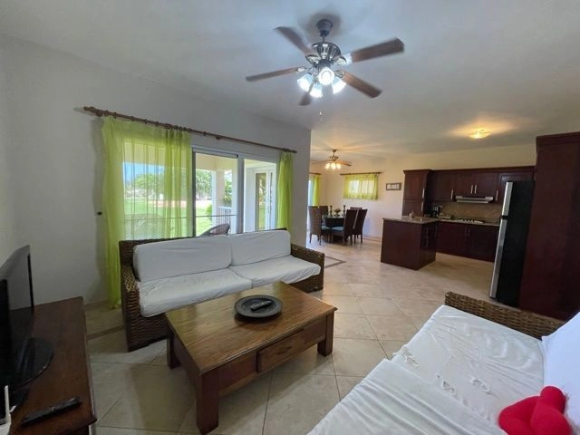 Apartment with household appliances in luxury Sosua on the ocean, Dominican Republic