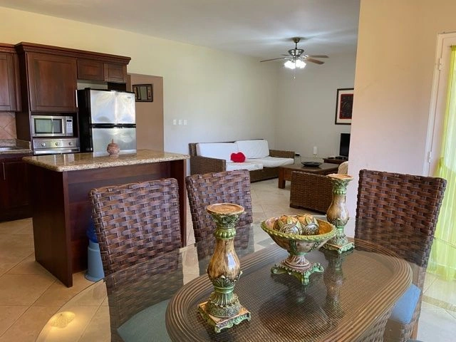 Apartment with household appliances in luxury Sosua on the ocean, Dominican Republic