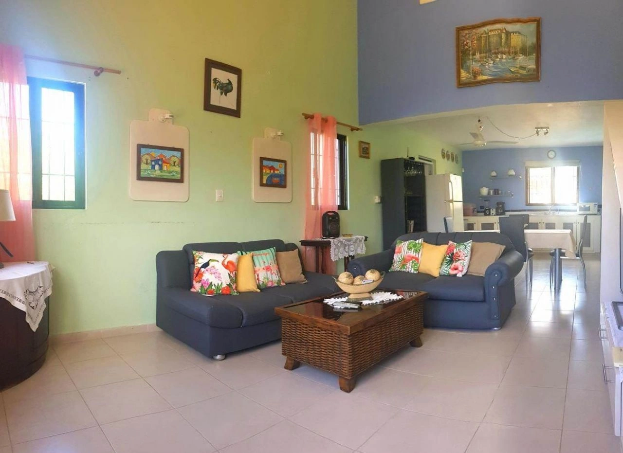 Möblierte Villa in ruhiger Lage von Sosua mit Blick auf den Ozean, Dominikanische Republik