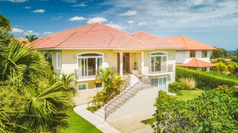 Villa next to the beach in the prestigious gated community Sosua, Dominican Republic