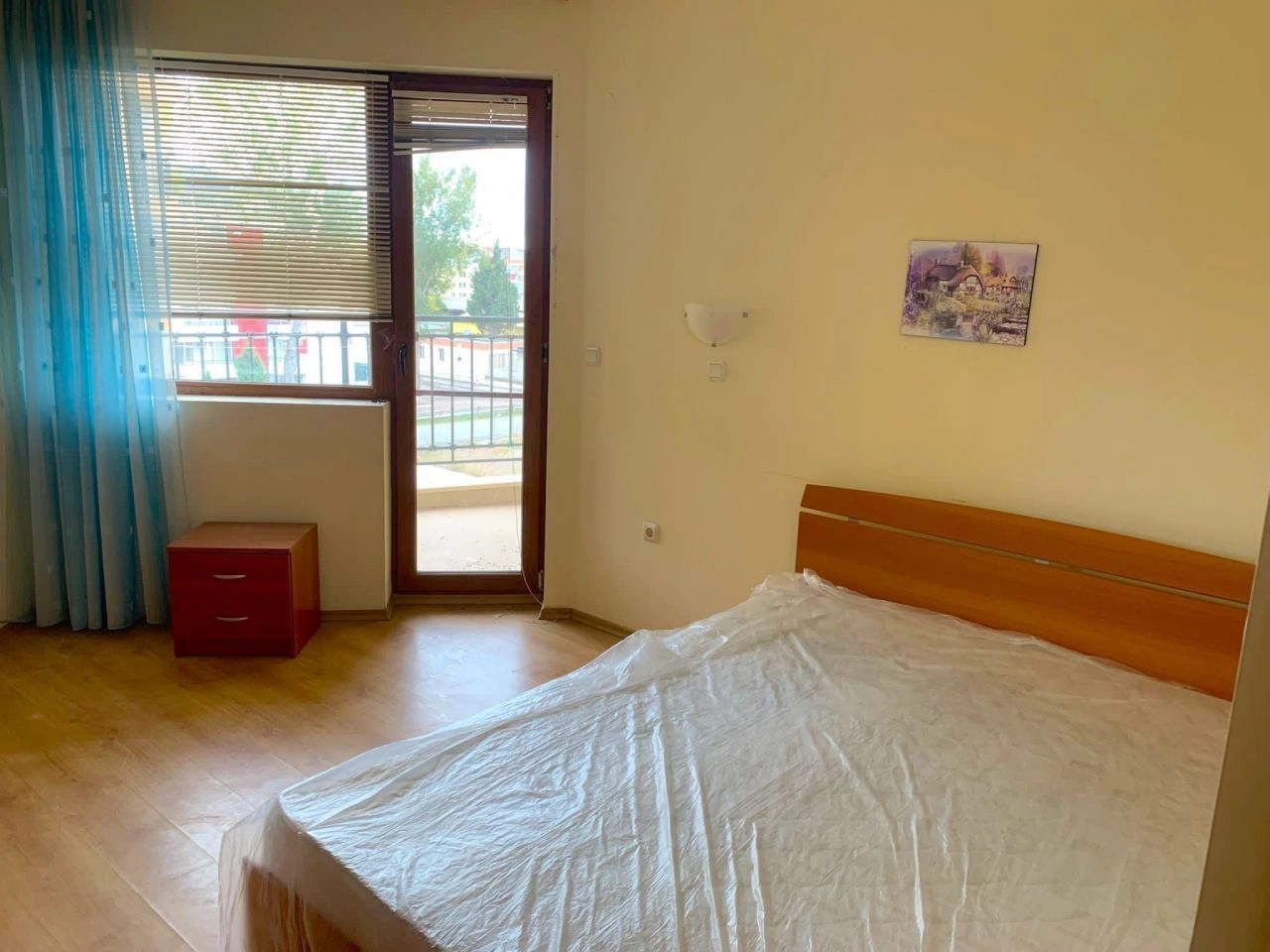 Apartamento 1+1 con piscina al aire libre en la zona de Sunny Beach, Bulgaria