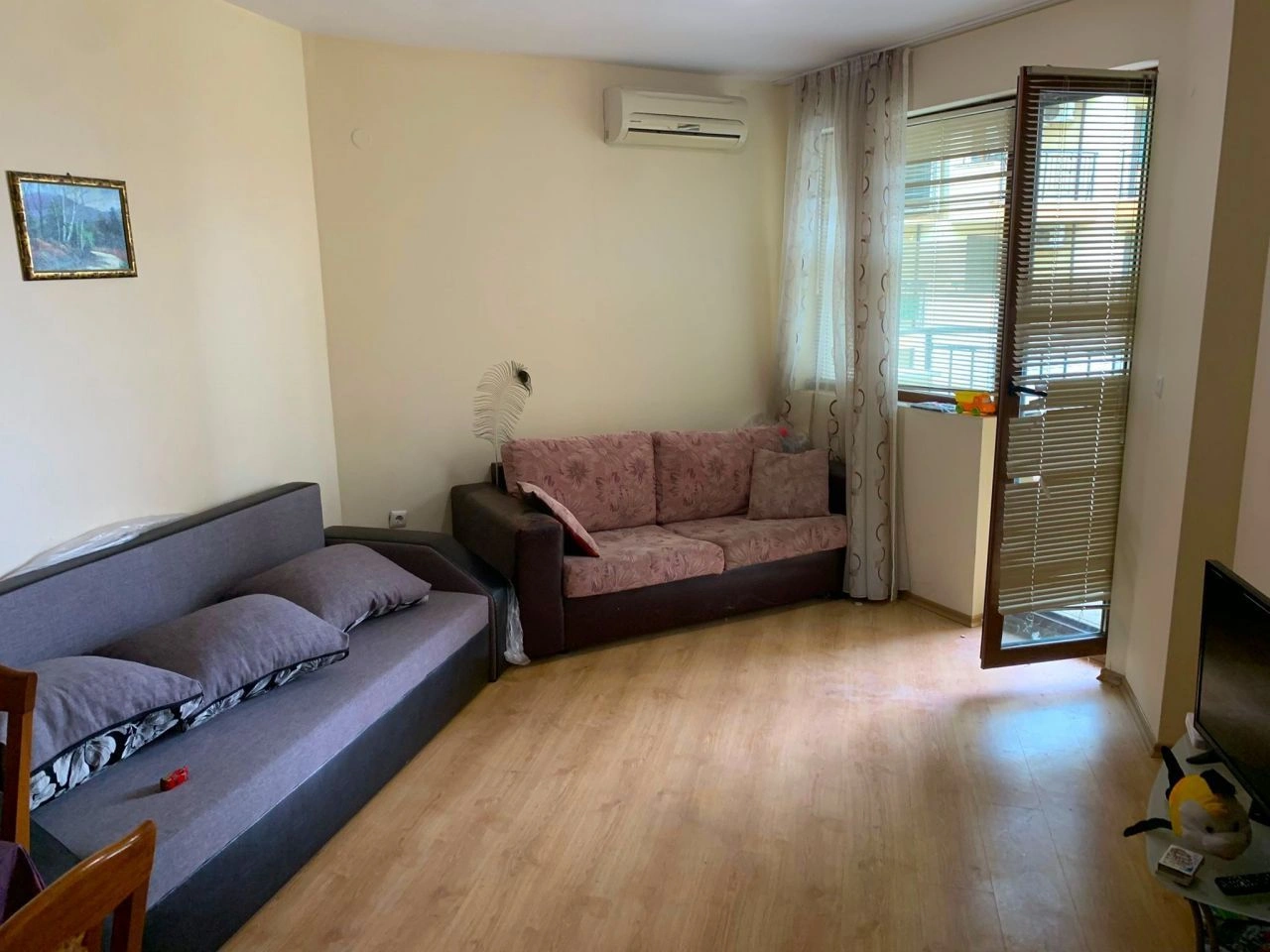 Apartamento 1+1 con piscina al aire libre en la zona de Sunny Beach, Bulgaria