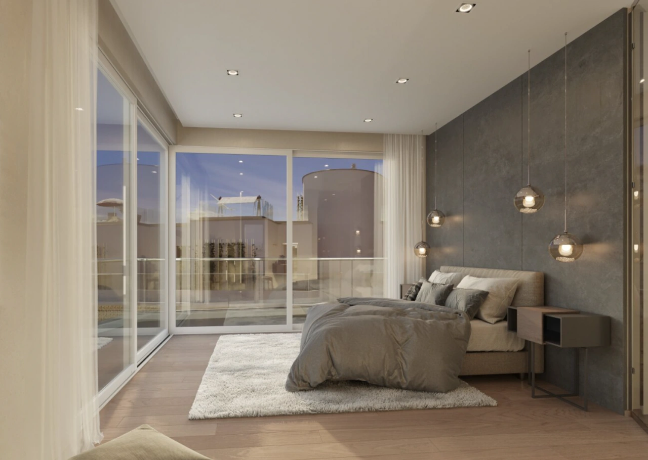 Magnificent apartment with view and access to the Danube in Vienna, Austria, 67 m²