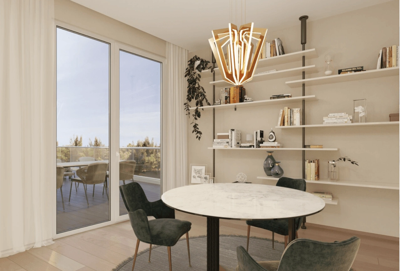 Magnificent apartment with view and access to the Danube in Vienna, Austria, 67 m²