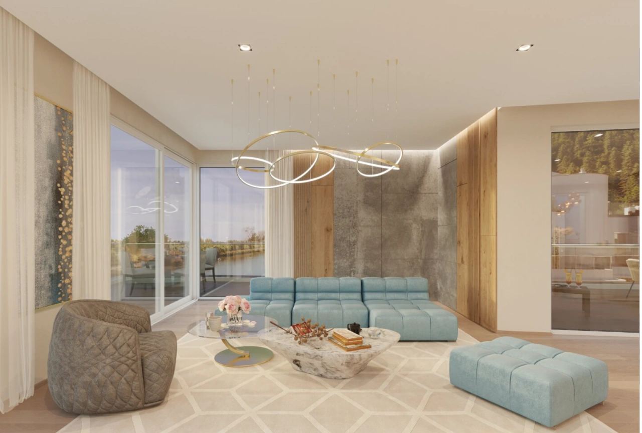 Magnificent apartment with view and access to the Danube in Vienna, Austria, 67 m²