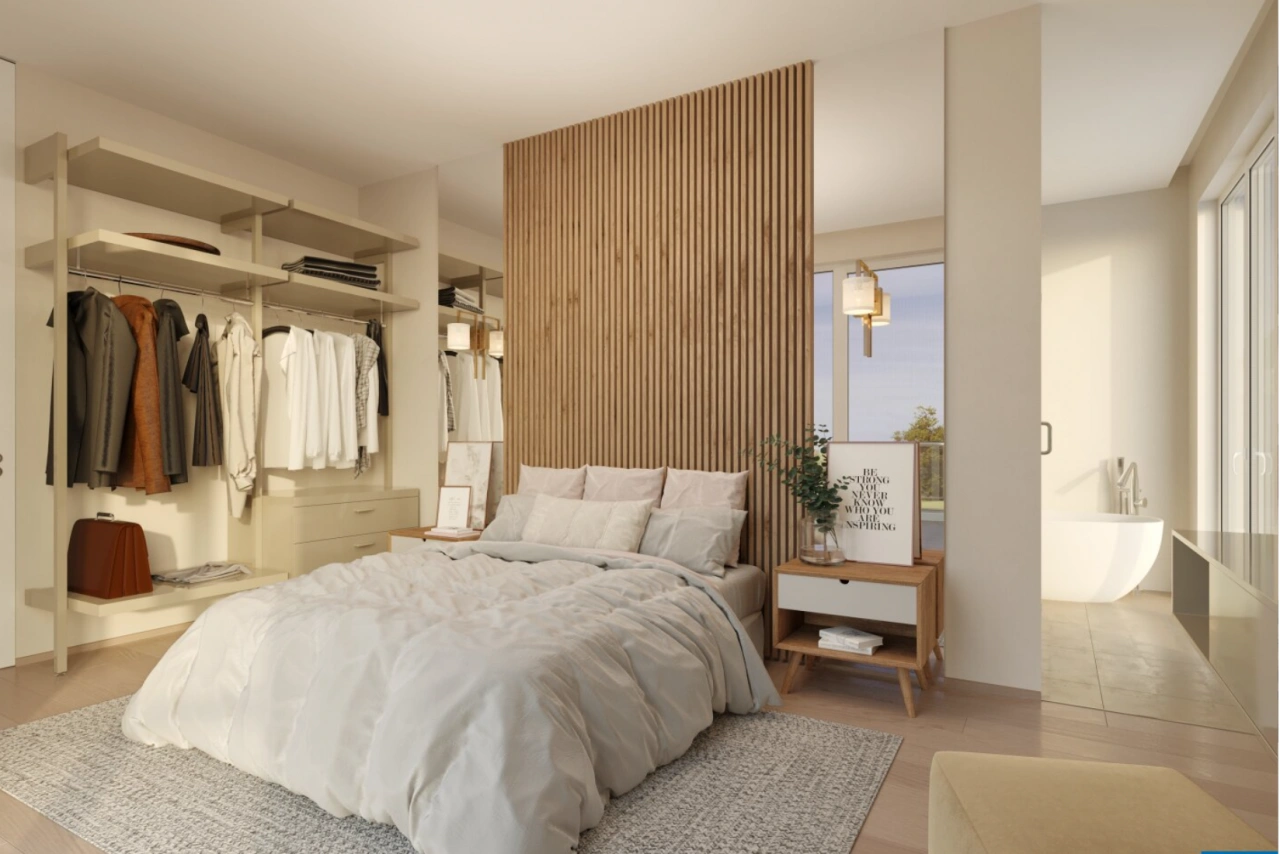 Magnificent apartment with view and access to the Danube in Vienna, Austria, 67 m²