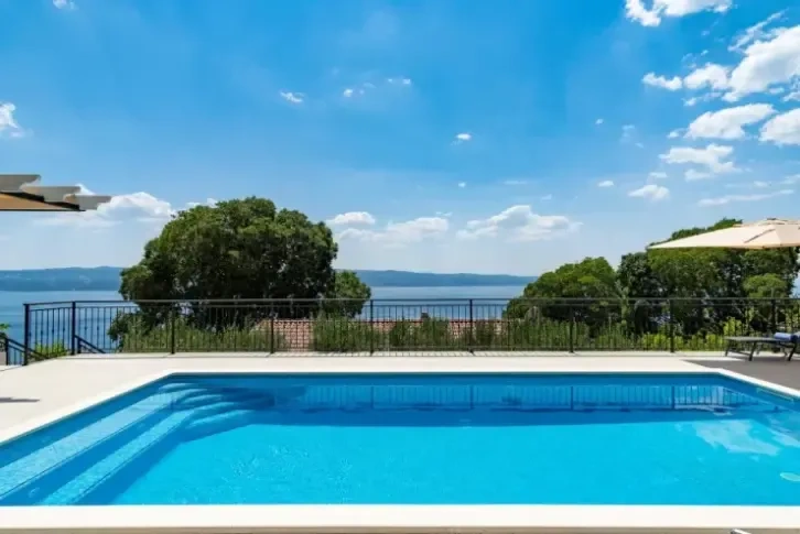 Villa with sea view in Omis, Croatia