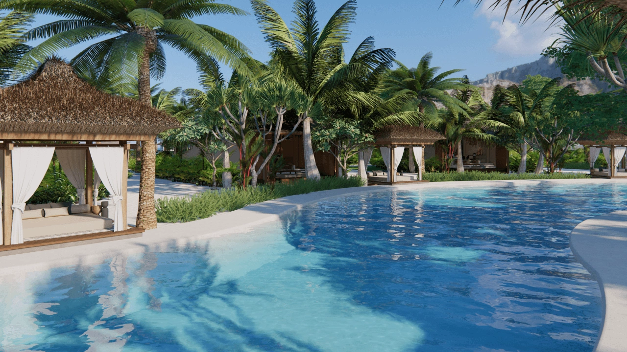 One-storey villa 123 m² in Bumban Bay