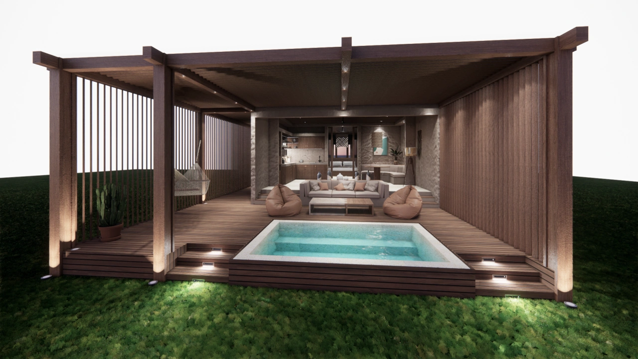 House 154 m² furnished in Bumban Bay