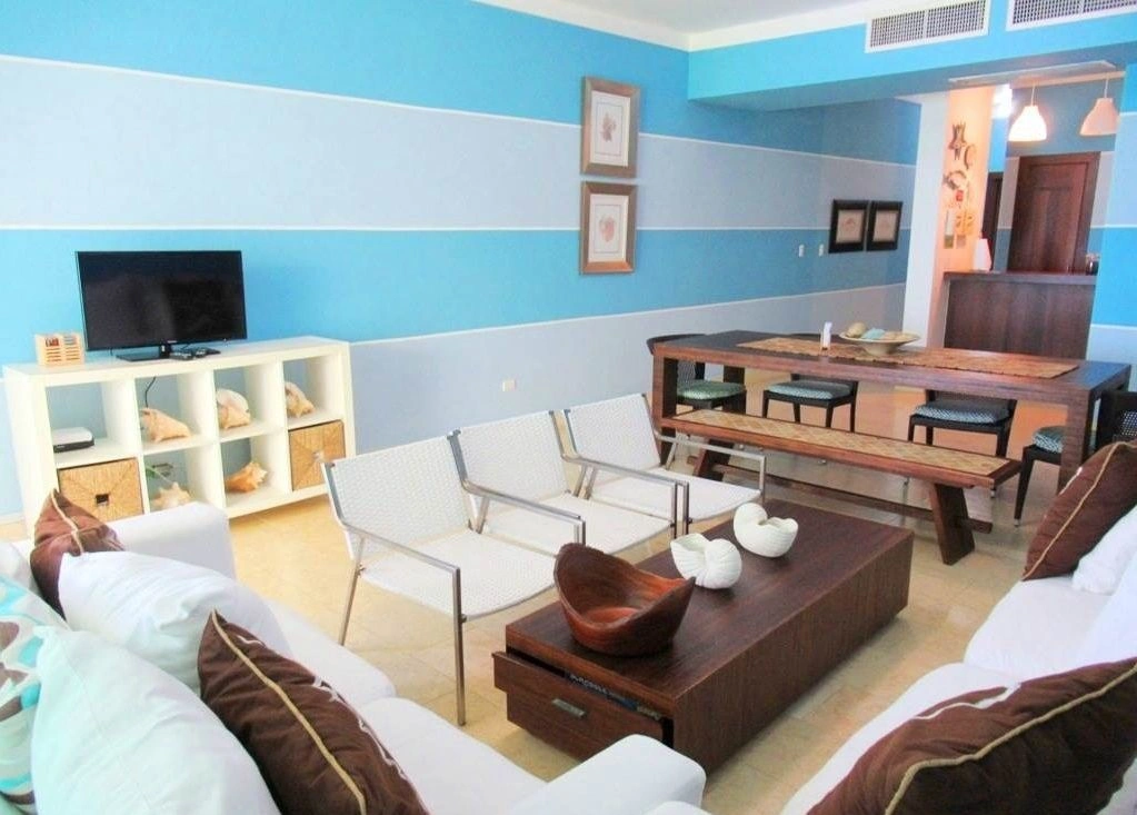 Apartment by the sea in the popular residential complex Sosua, Dominican Republic