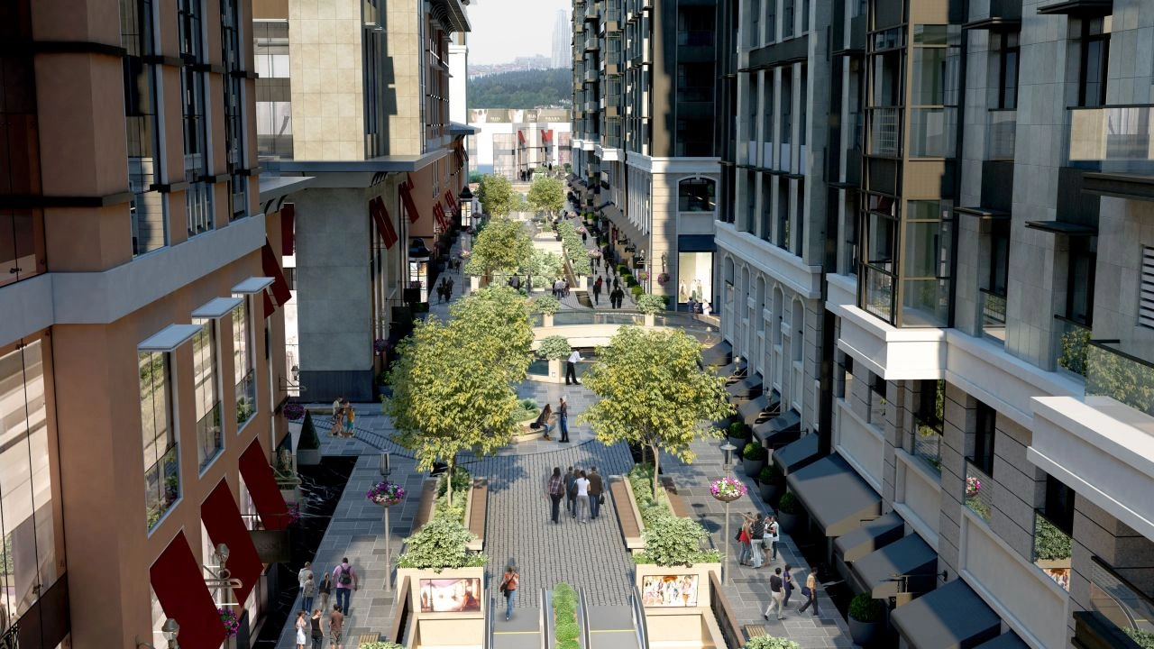 इस्तांबुल में आधुनिक 61 m2 अपार्टमेंट