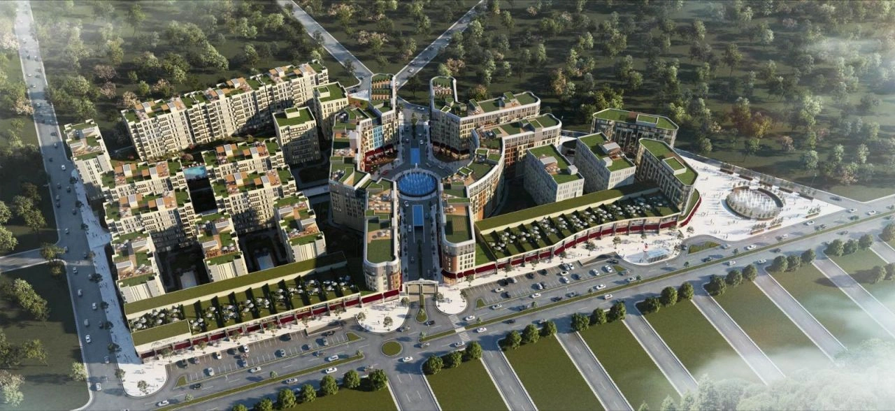 इस्तांबुल में 64 m2 का विशाल अपार्टमेंट