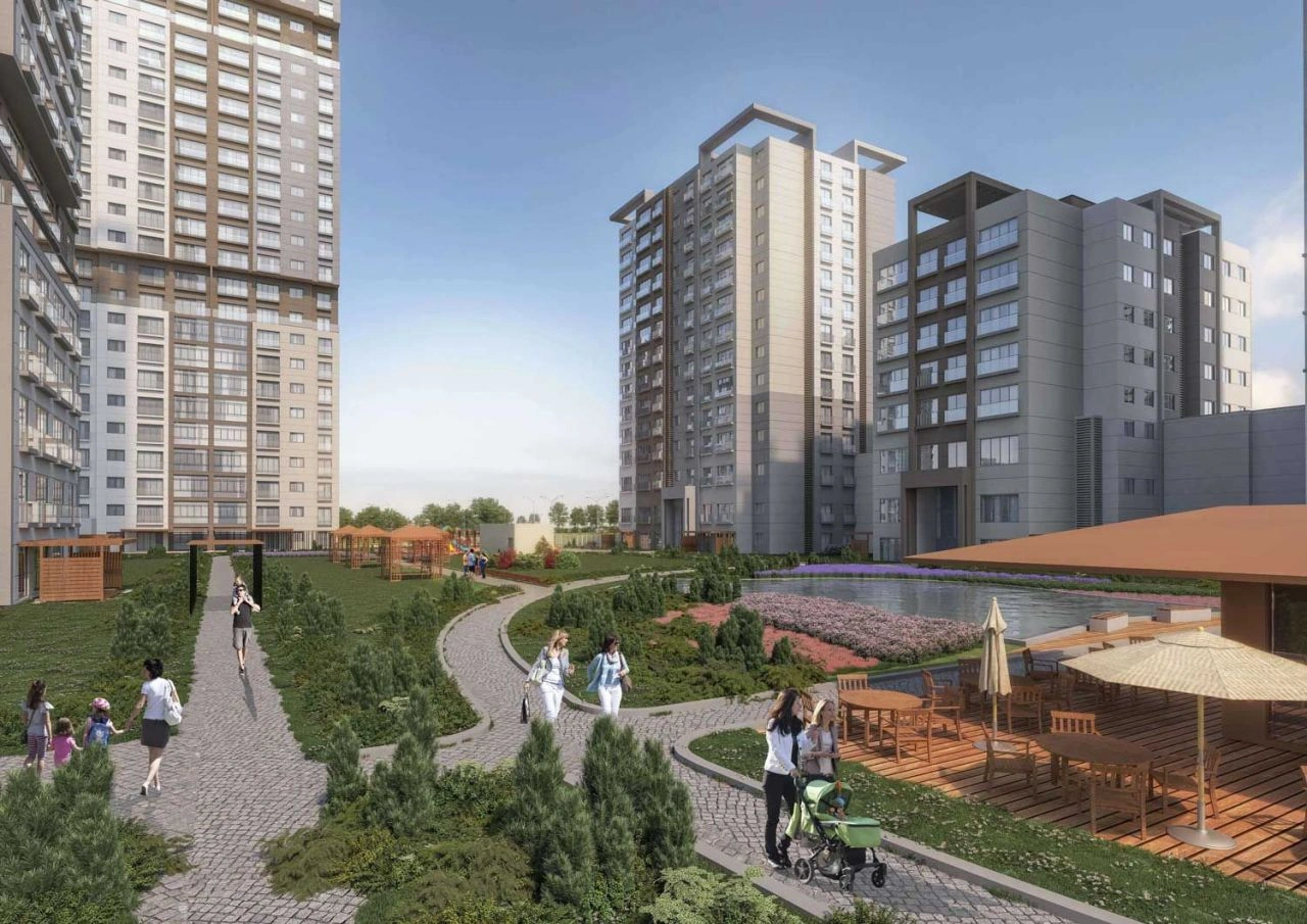 Appartement à Istanbul 1+1 près du parc